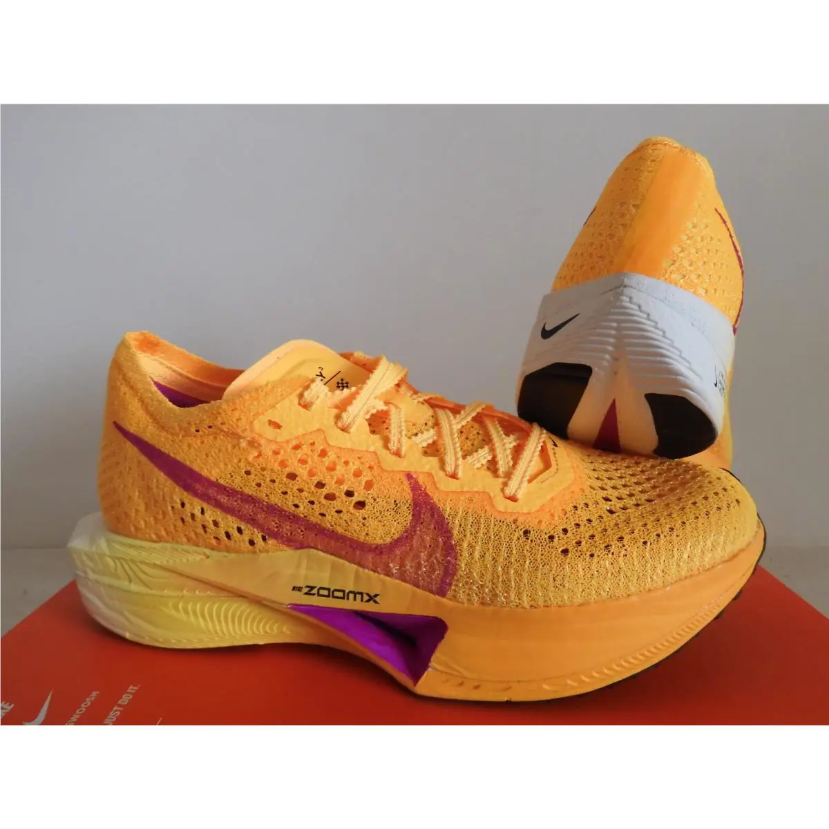 Nike shoes - Nike ZoomX Vaporfly Next% 3 - DV4130-800 - Orange (UPC: 196975691302) 0
