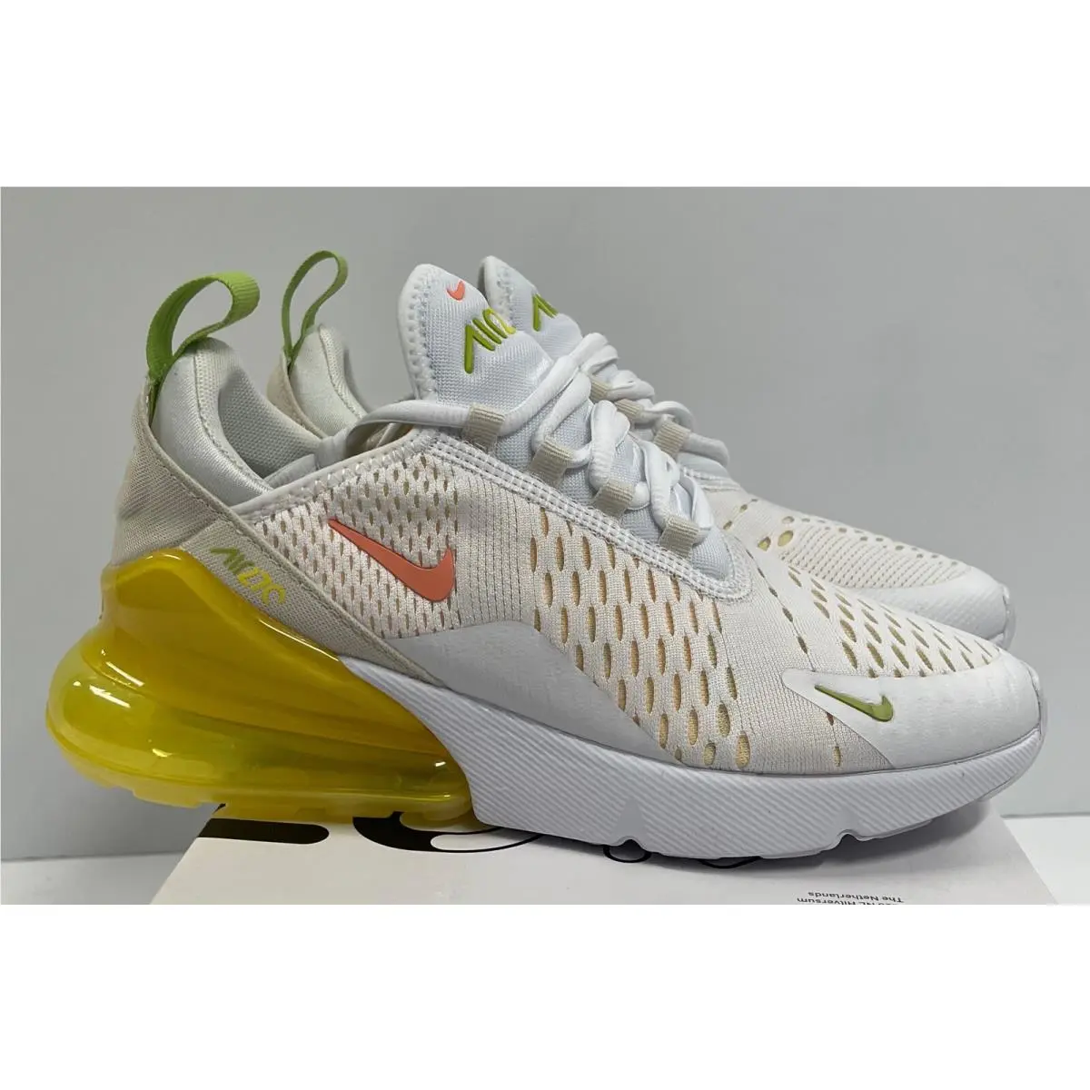 Nike shoes - Nike Air Max 270 - Air Max - DV2184-100 - White Crimson Bliss (UPC: 195870585747) 1
