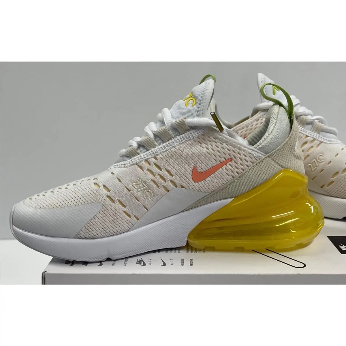 Nike shoes - Nike Air Max 270 - Air Max - DV2184-100 - White Crimson Bliss (UPC: 195870585747) 5