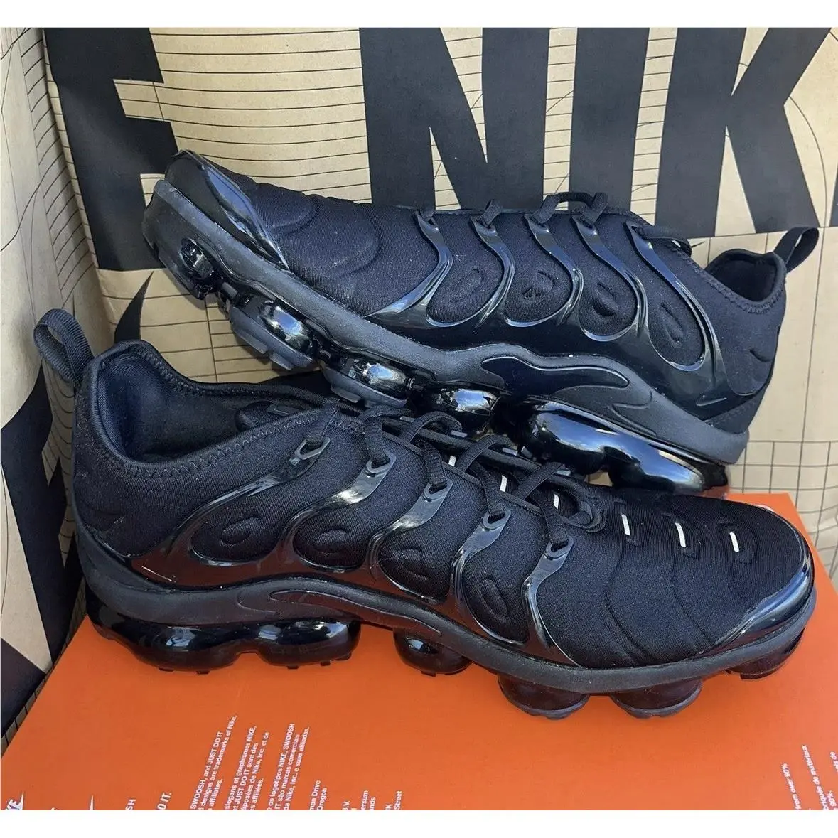 Nike shoes - Nike Air VaporMax - Air VaporMax - 924453-004 - Black 0