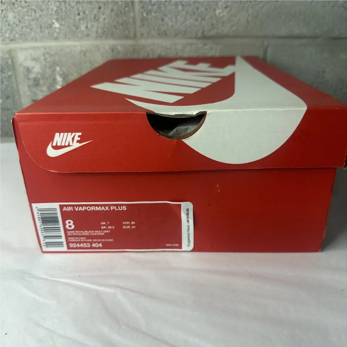 Nike shoes - Nike Air Vapormax Plus - Air Vapormax Plus - 924453-004 - Blue 4
