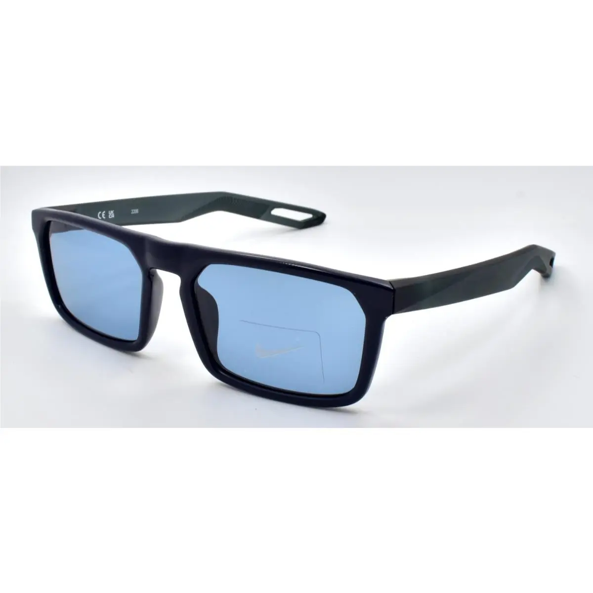 Nike NV03 DZ7374 451 Men`s Sunglasses Obsidian / Blue