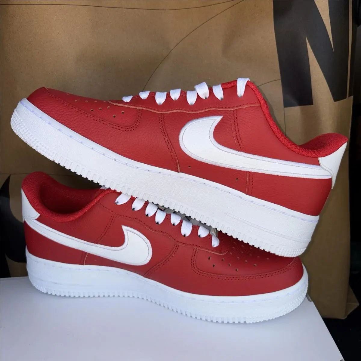 Nike shoes - Nike Air Force 1 - Air Force - HF0659-900 - Red 1