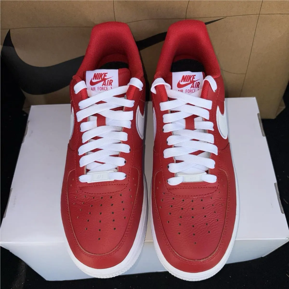 Nike shoes - Nike Air Force 1 - Air Force - HF0659-900 - Red 2