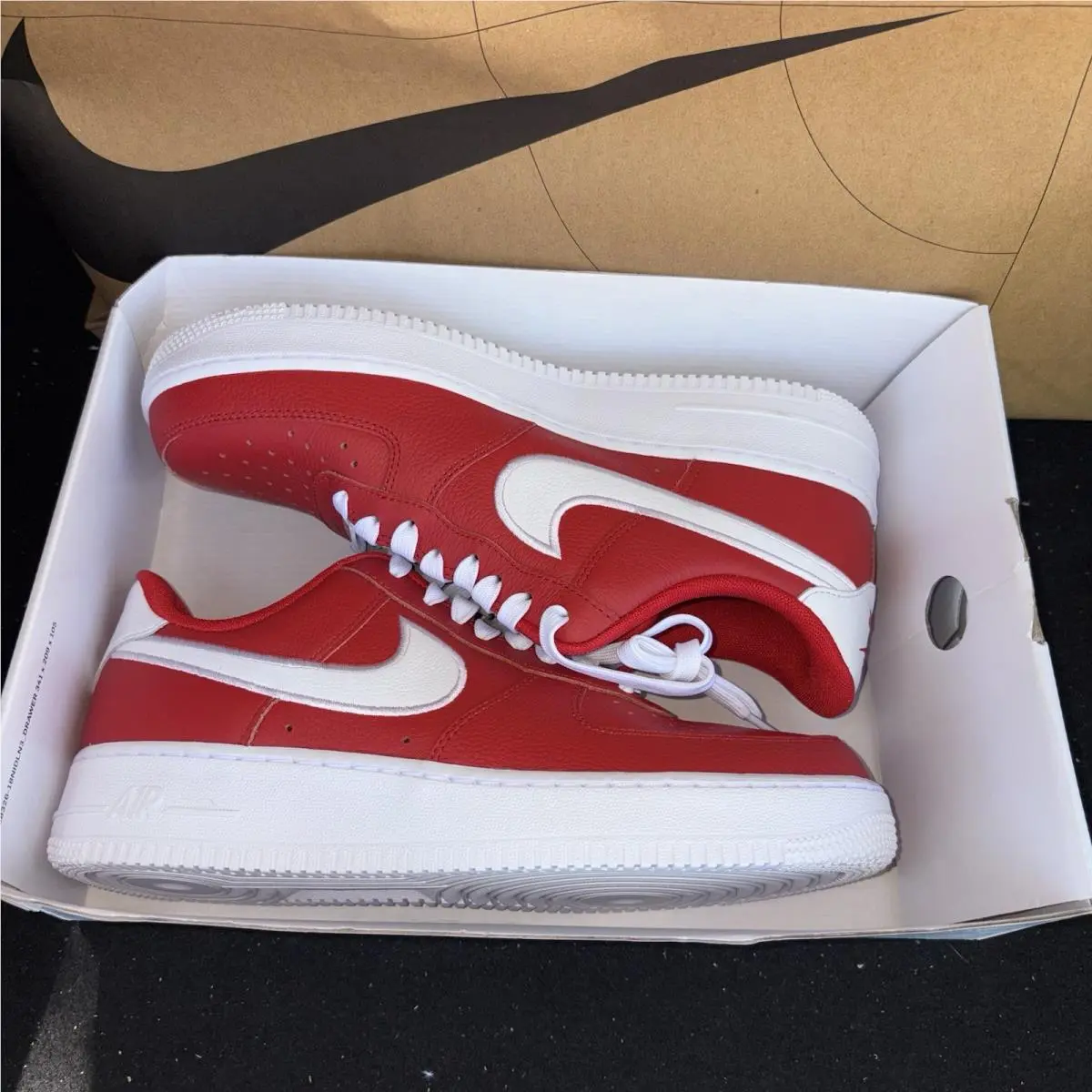 Nike shoes - Nike Air Force 1 - Air Force - HF0659-900 - Red 5
