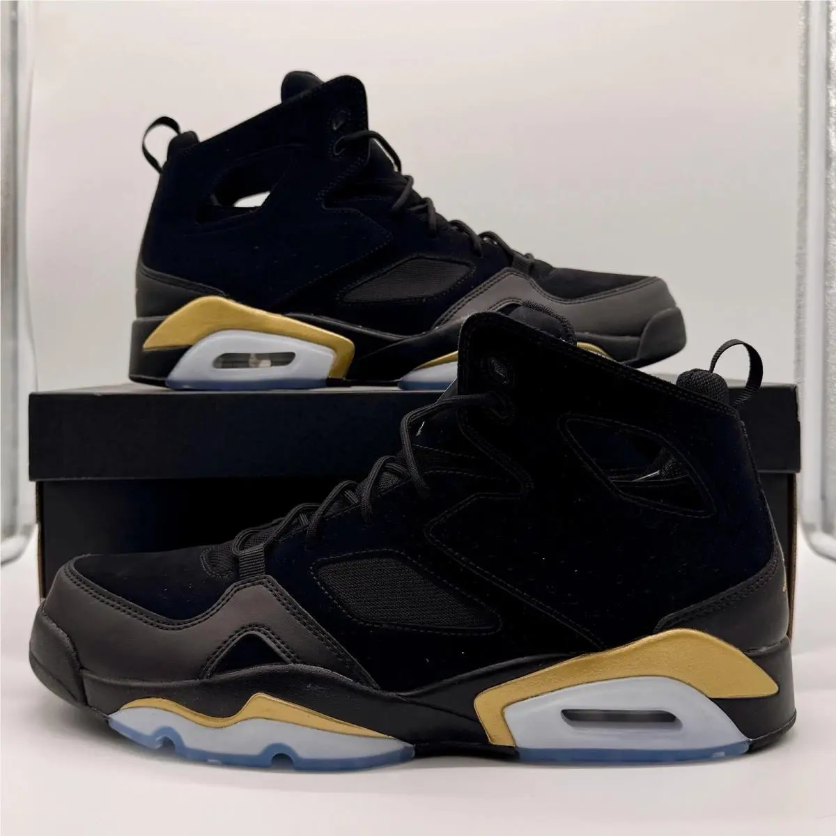 Nike shoes - Air Jordan - Air - DC7329-007 - Black & Gold (UPC: 195243497486) 8
