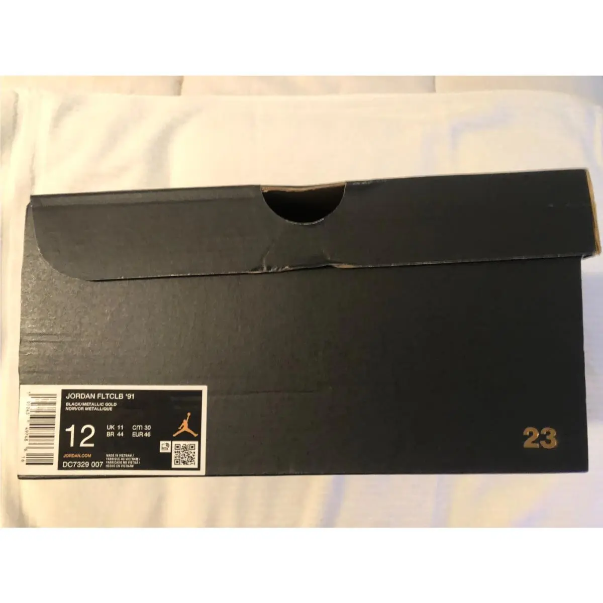 Nike shoes - Air Jordan - Air - DC7329-007 - Black & Gold (UPC: 195243497486) 13