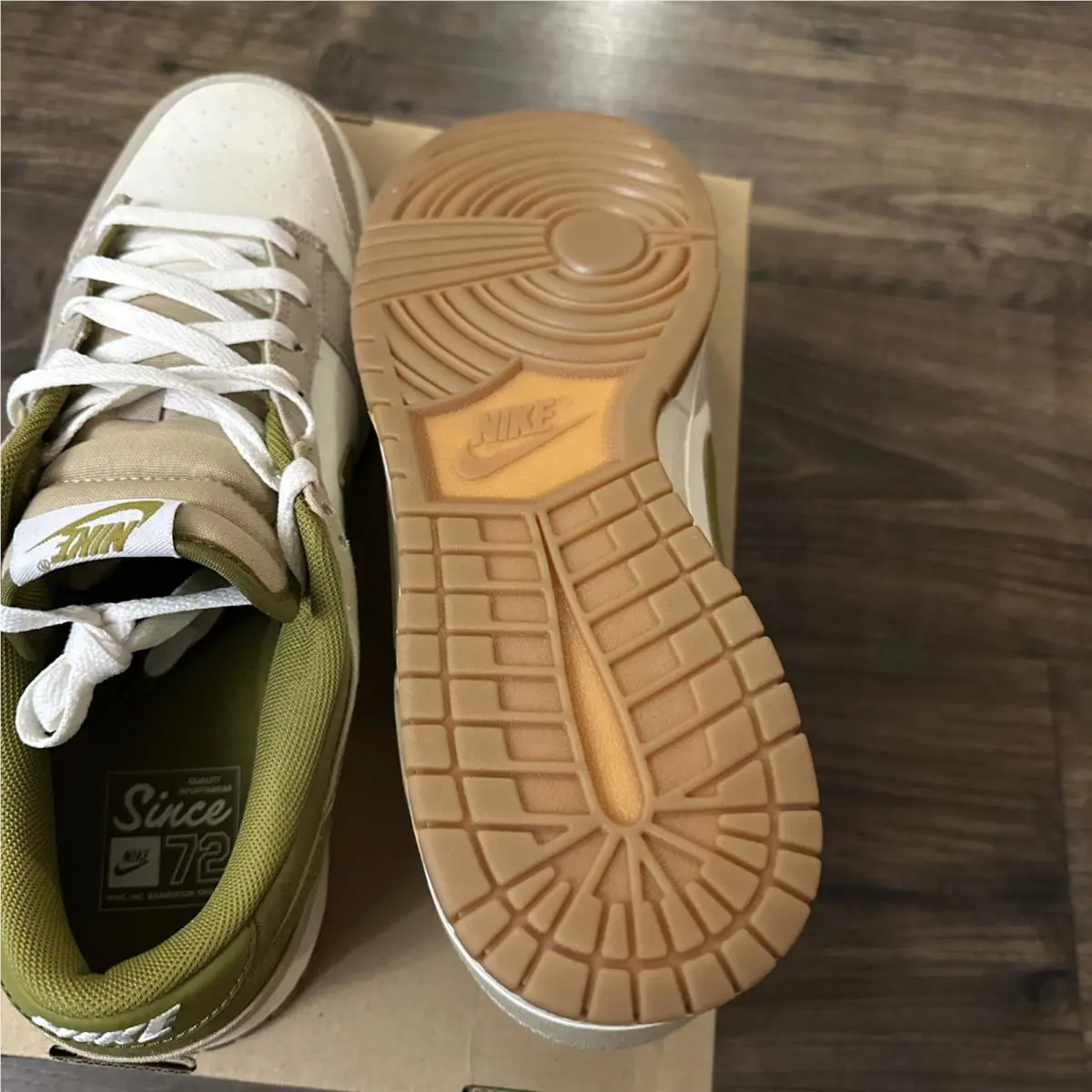 Nike shoes - Nike Dunk Low - Dunk Low - HF4262-133 - Ivory, Manufacturer: Sail/Pacific Moss/Cream/Limestone 4