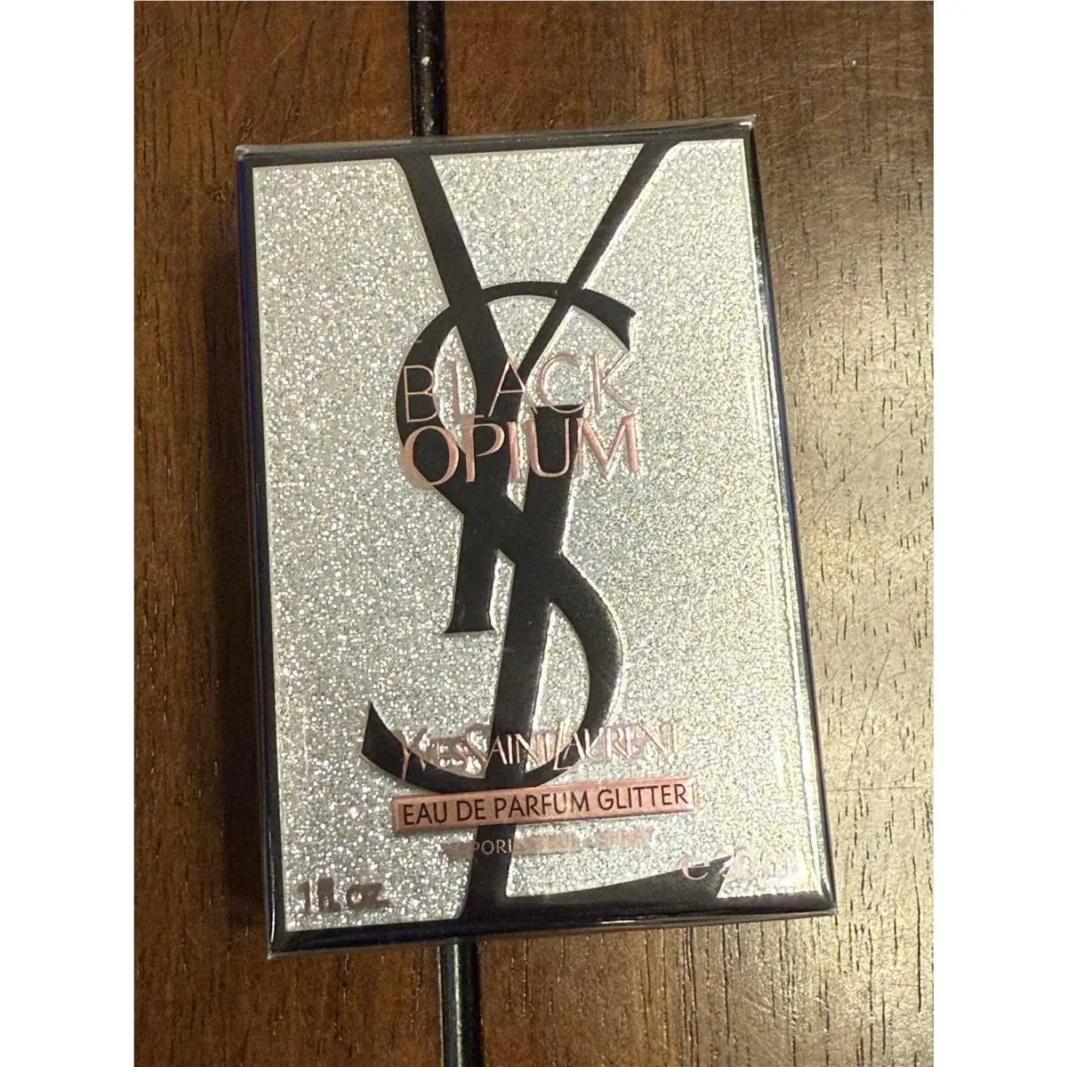 Black Opium By  Eau De Parfum Glitter 1fl.oz./30ml 1.0 Ysl by Yves Saint Laurent