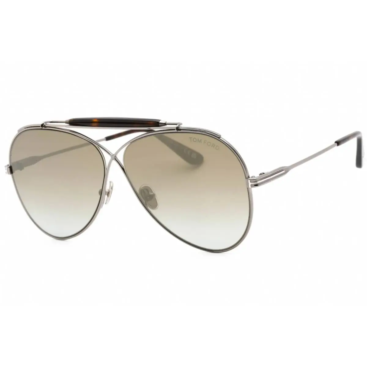 Tom Ford Holden Brown Gradient Pilot Unisex Sunglasses FT0818 08G