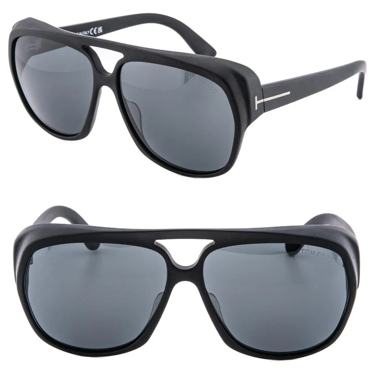 Tom Ford Jayden FT1103 02A Matte Black Modern Sunglass 1103 TF1103