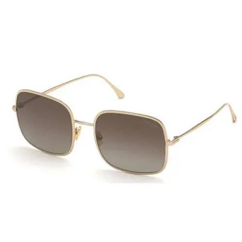 Tom Ford Keira Shiny Rose Gold Ladies Sunglasses FT0865-28H 58-20-140
