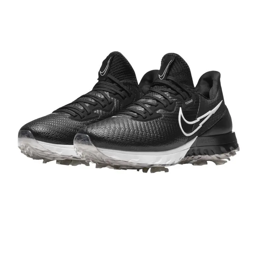 Nike Air Zoom Infinity Tour Golf Shoe Black White Volt sz 9 CT0541 077