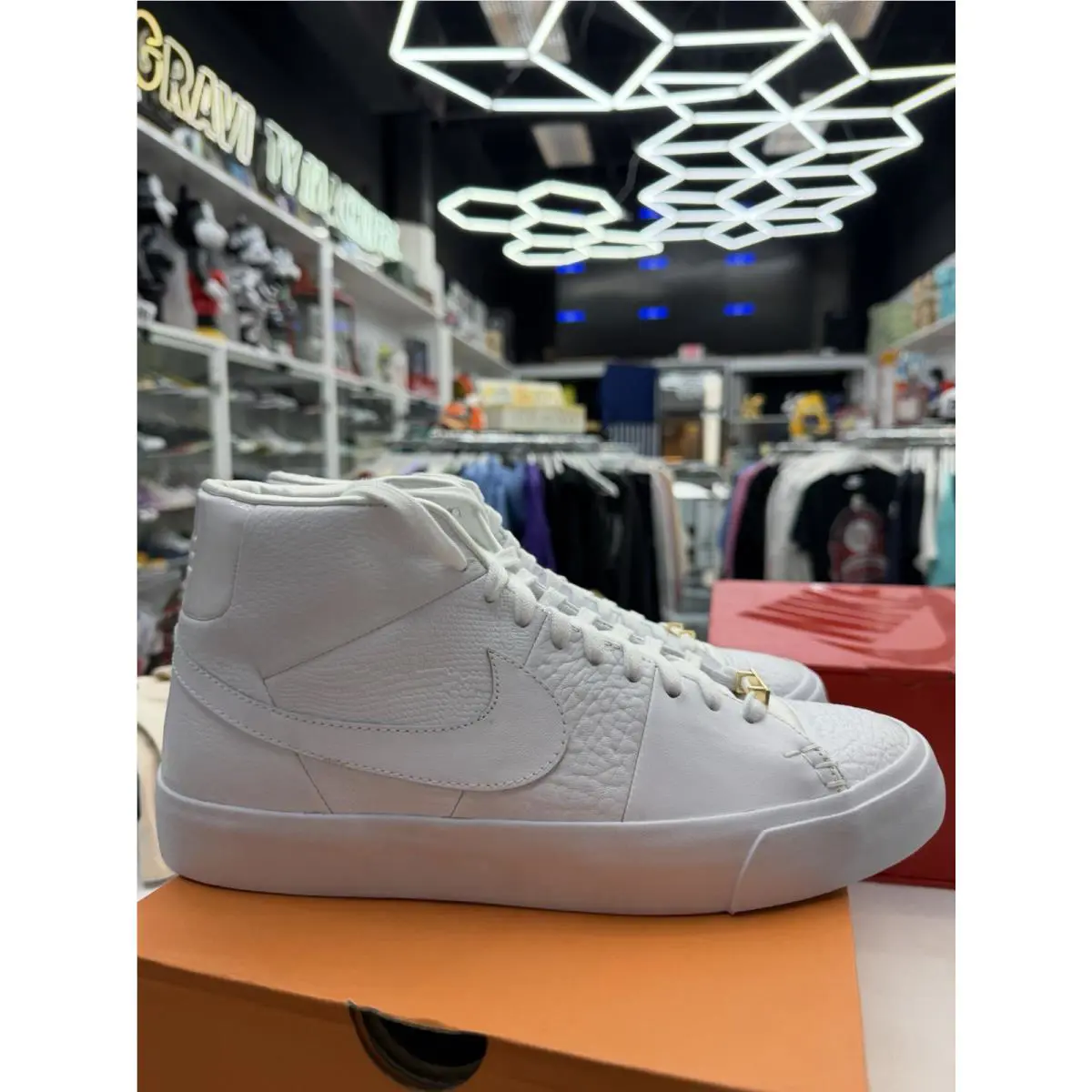 Nike shoes - Nike Blazer - Blazer - AR8830-100 - White (UPC: 883419786945) 4