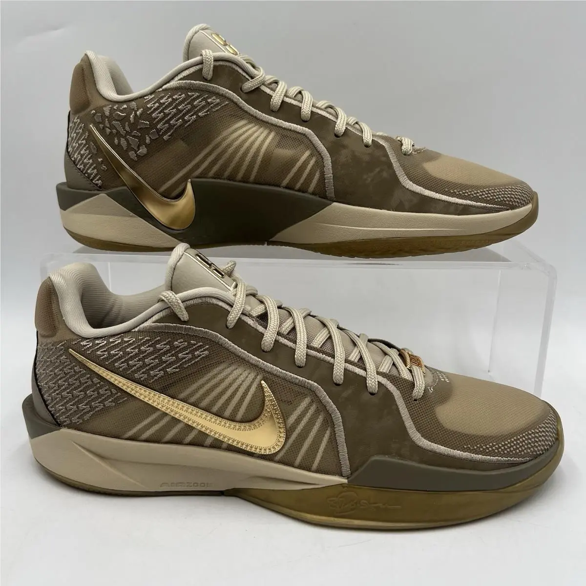 Womens Size 6 Nike Sabrina 2 Nrg Rattan Brown Basketball Shoes HF1799 200
