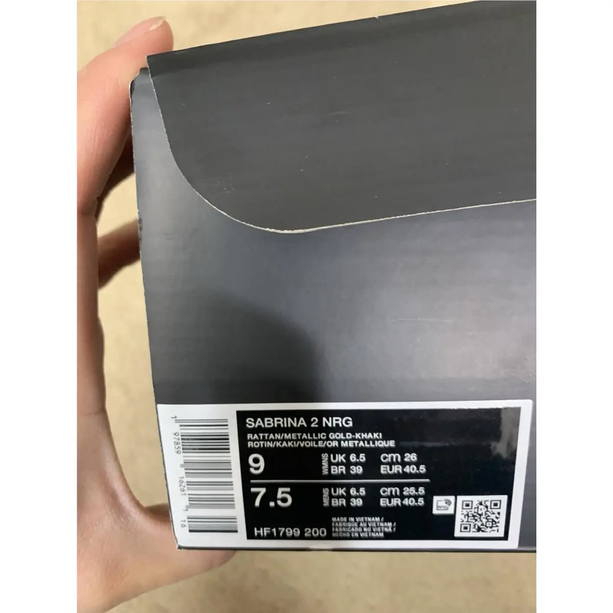 Nike shoes - Nike Sabrina 2 - Sabrina - HF1799-200 - Rattan Gold Khaki (UPC: 0197859162611) 6