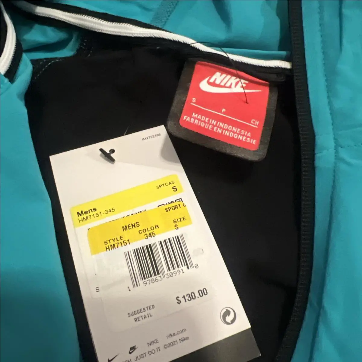 Nike clothing - Nike Tech - Tech - HM7151345 - Black/Teal 2