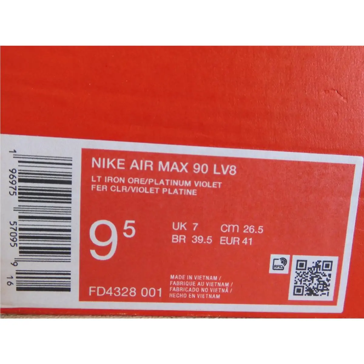 Nike shoes - Nike Air Max 90 - Air Max - FD4328-001 - Gray (UPC: 196975570959) 3