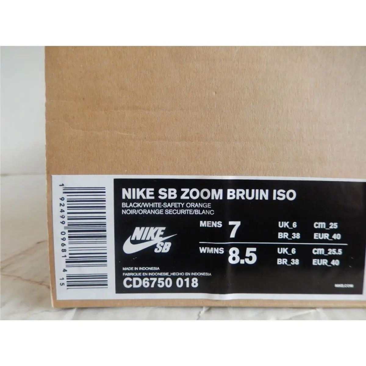 Nike shoes Zoom Bruin - Black 3