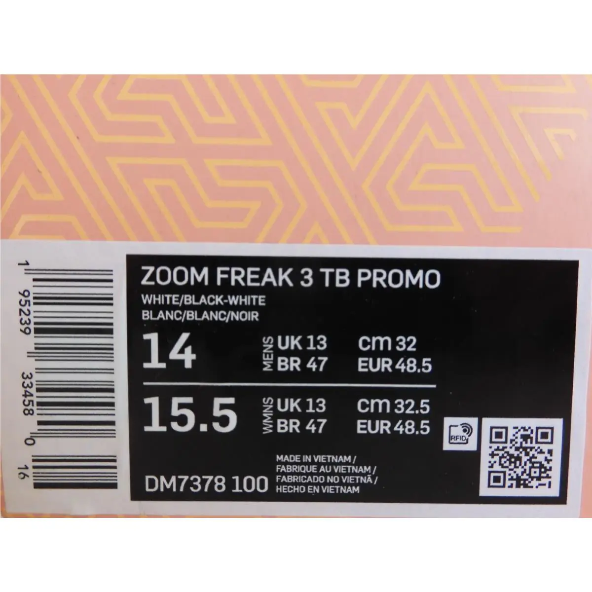 Nike shoes - Nike Zoom Freak - Zoom Freak - DM7378-100 - White (UPC: 195239334580) 3