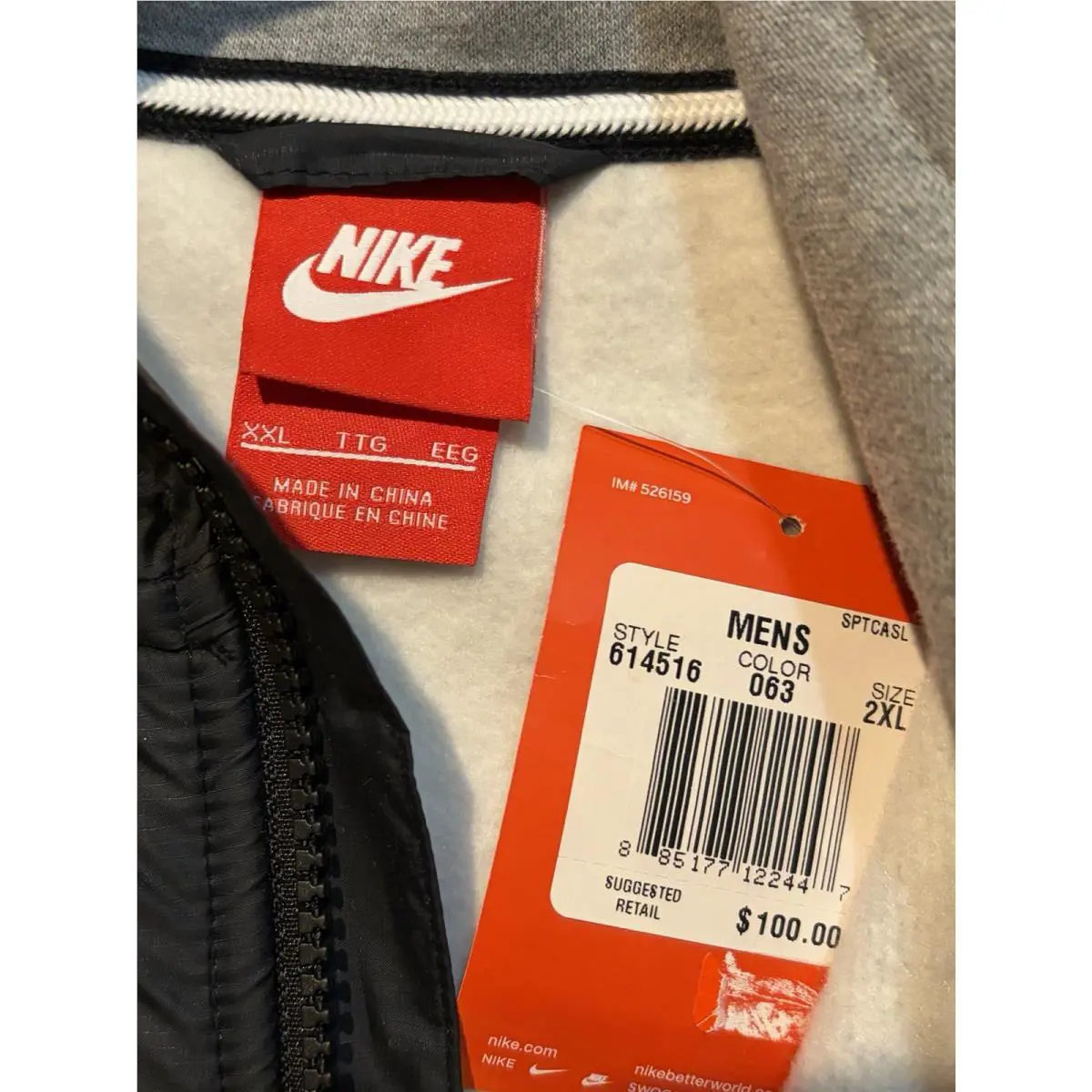 Nike clothing - FB7921064 - FB7921064 - Gray/Black 3