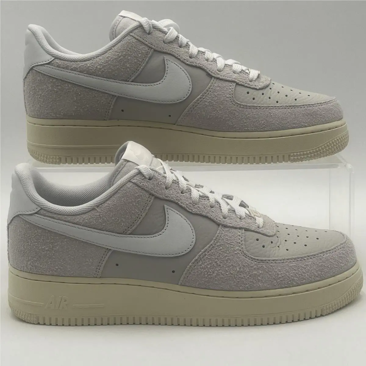 Mens Size 11.5 Nike Air Force 1 `07 LX Phantom Summit White Sneakers HF2897 001