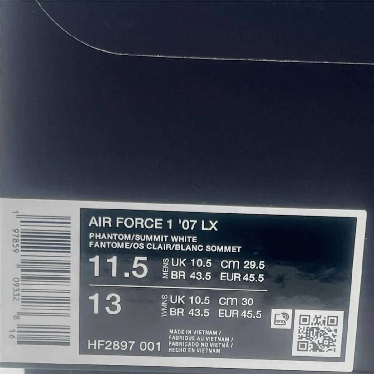 Nike shoes - Nike Air Force 1 `07 LX - HF2897-001 - Beige 3