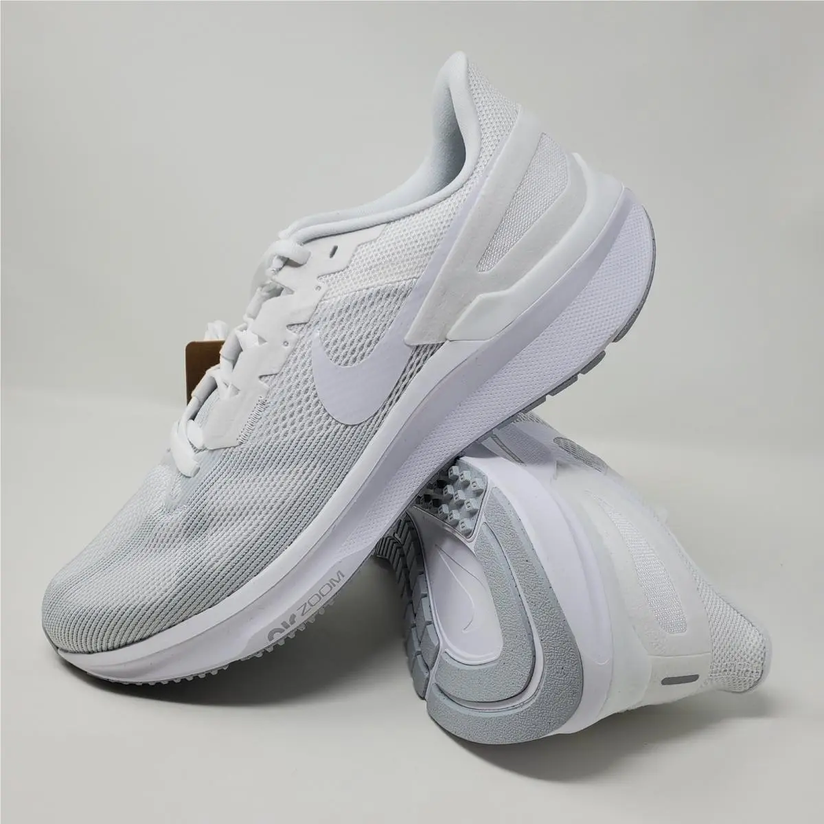 Nike Air Zoom Structure 25 Men`s Size 10 White Pure Platinum DJ7883-105