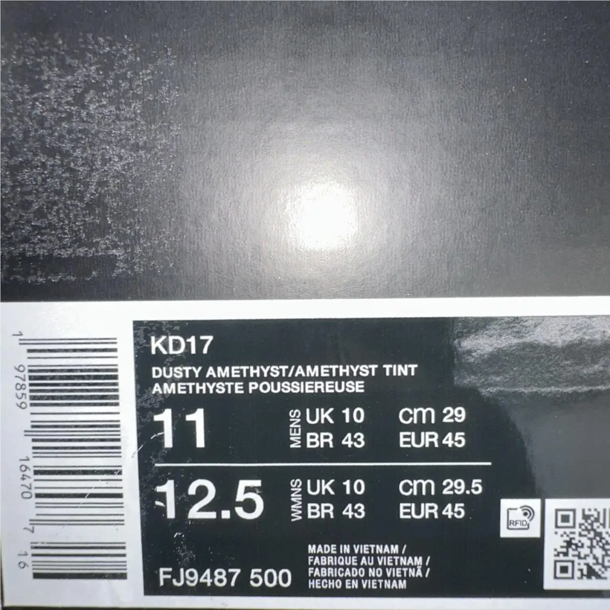 Nike shoes - Nike KD 17 - FJ9487-500 - Purple 4