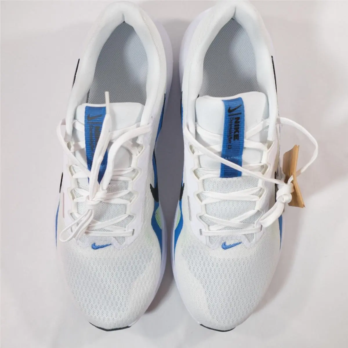 Nike shoes - Nike Downshifter - Downshifter - FD6454-103 - White/Star Blue/Green Strike/Black (UPC: 0196975678457) 5