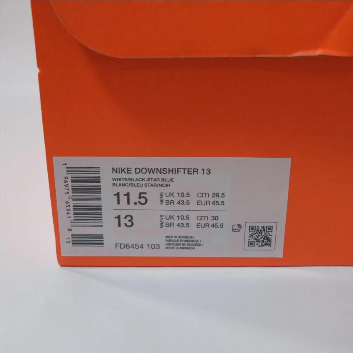 Nike shoes - Nike Downshifter - Downshifter - FD6454-103 - White/Star Blue/Green Strike/Black (UPC: 0196975678457) 1