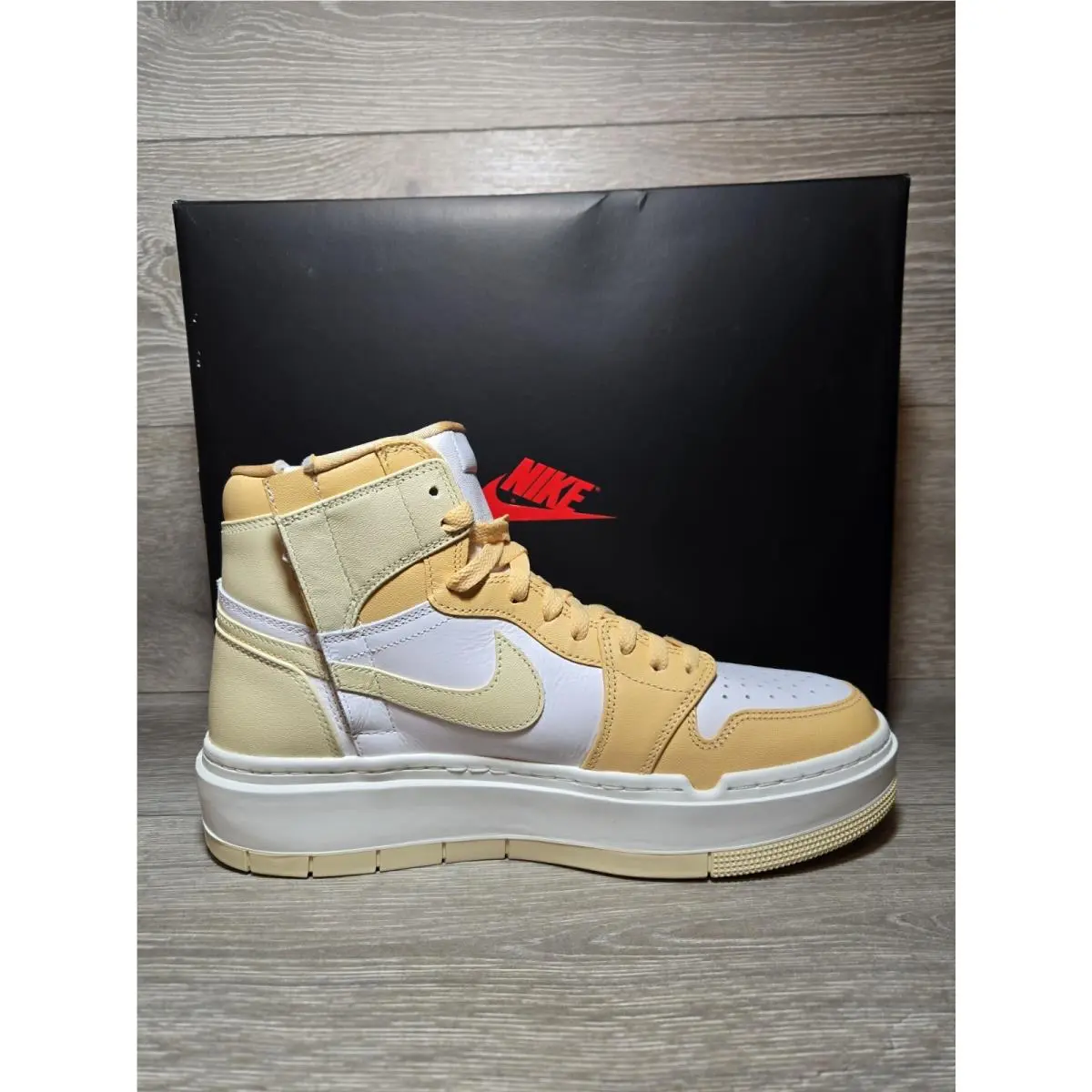 Air Jordan 1 High Elevate Sneaker Celestial Gold Womens 11.5 DN3253-200 by Nike