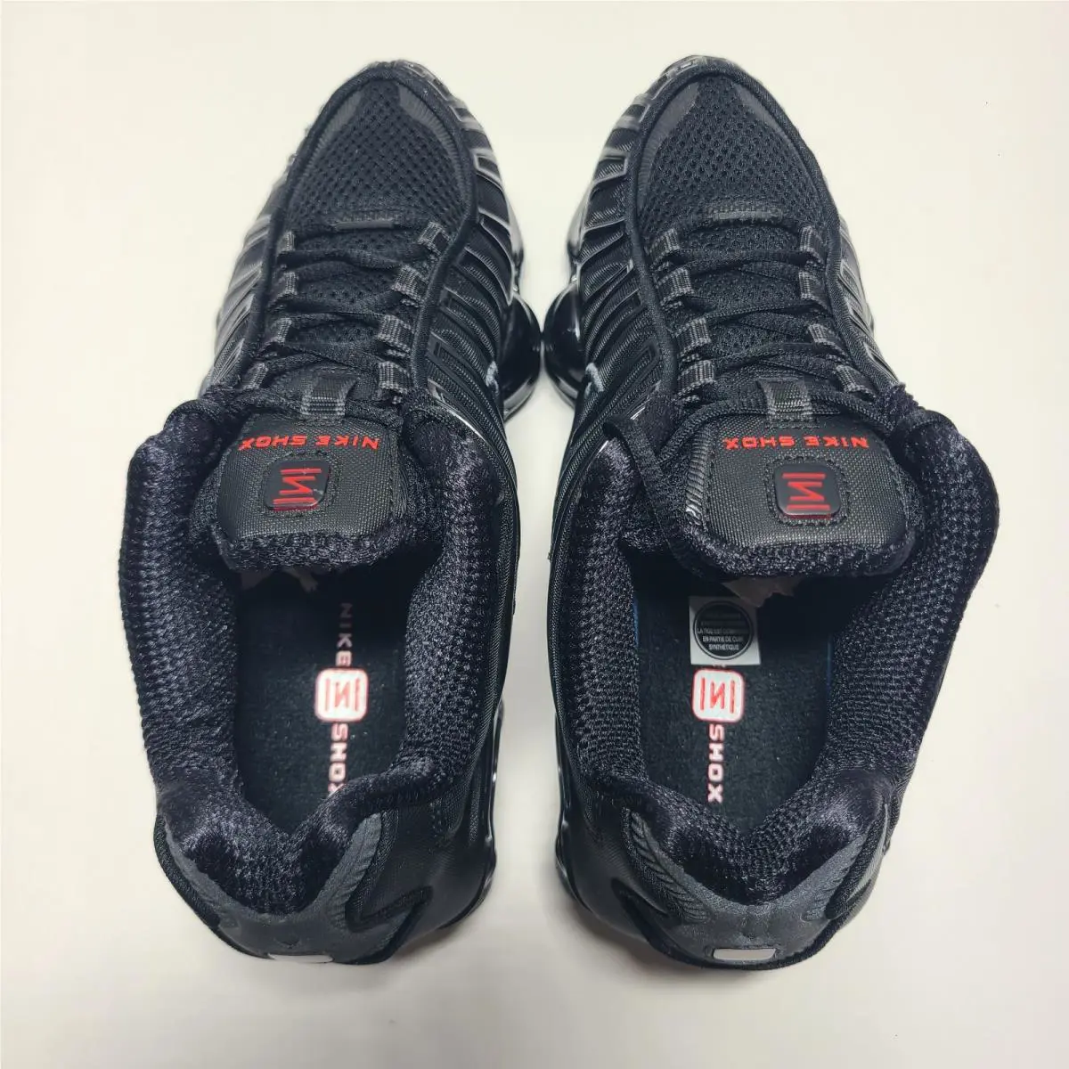 Nike shoes - Women`s Nike Shox TL - Shox - AR3566-002 - Black / Black-Metallic Hematite (UPC: 192498999857) 8