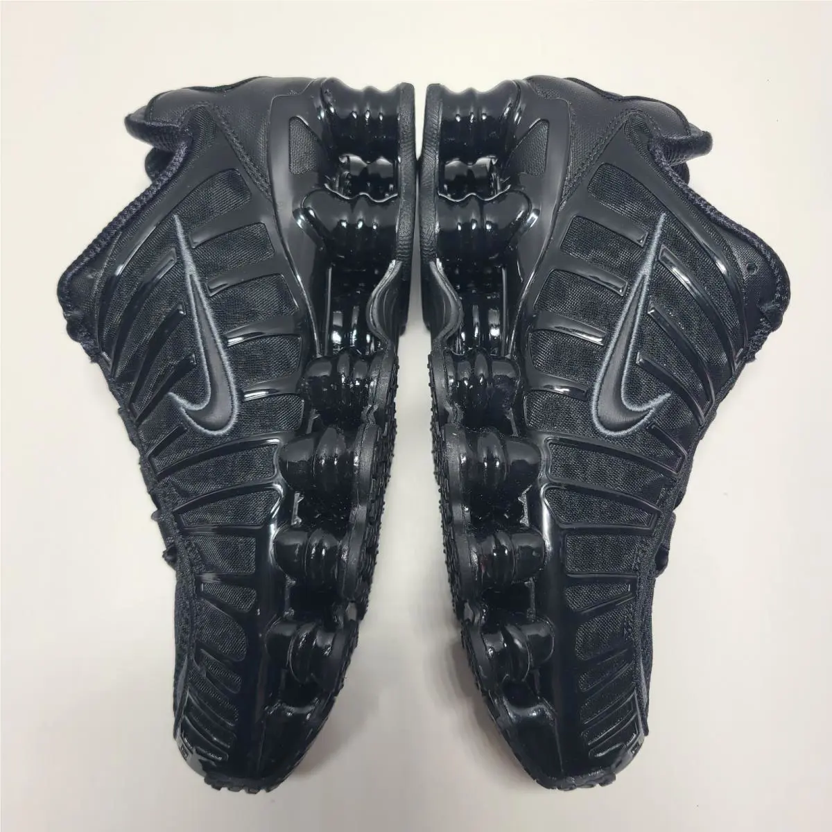 Nike shoes - Women`s Nike Shox TL - Shox - AR3566-002 - Black / Black-Metallic Hematite (UPC: 192498999857) 13