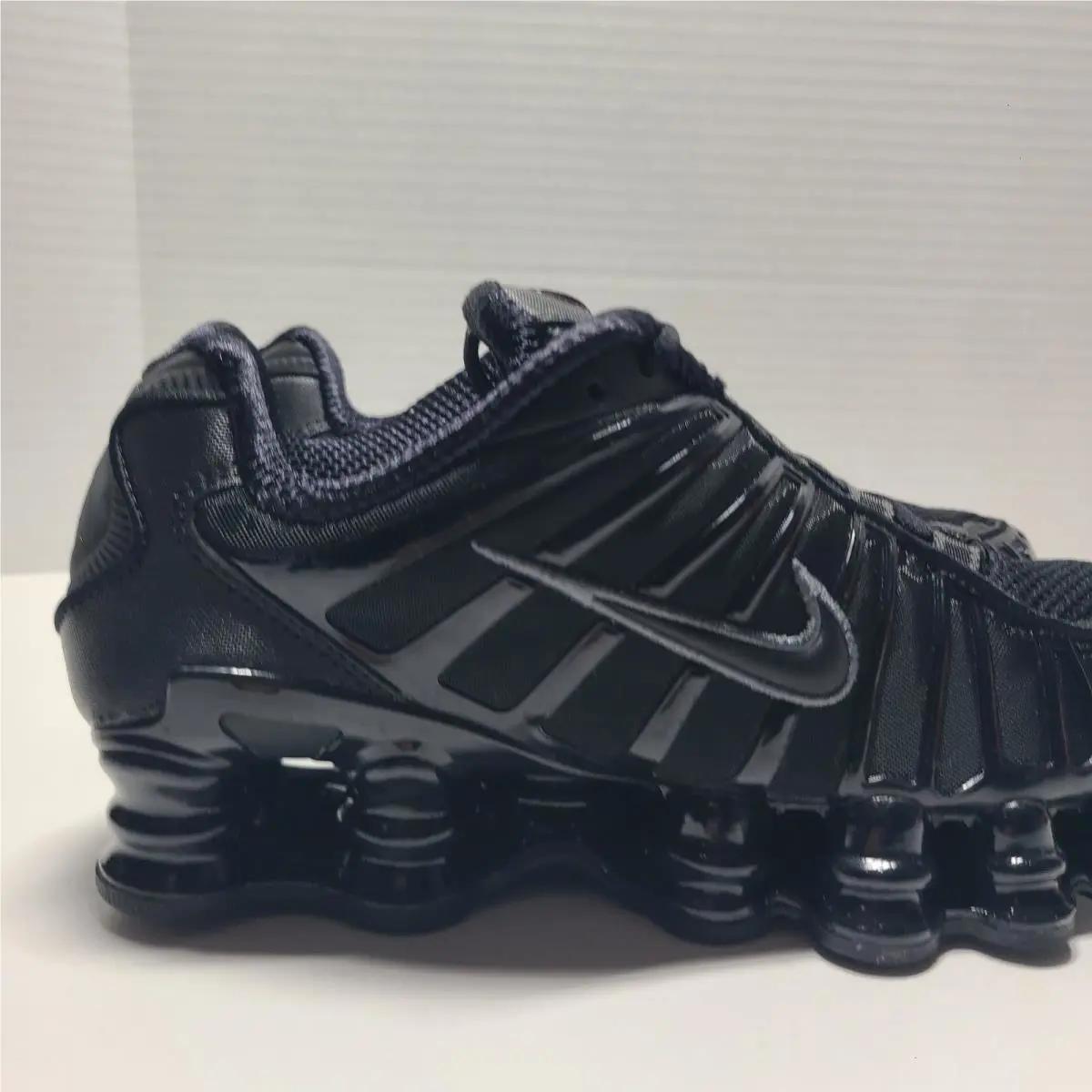 Nike shoes - Women`s Nike Shox TL - Shox - AR3566-002 - Black / Black-Metallic Hematite (UPC: 192498999857) 3