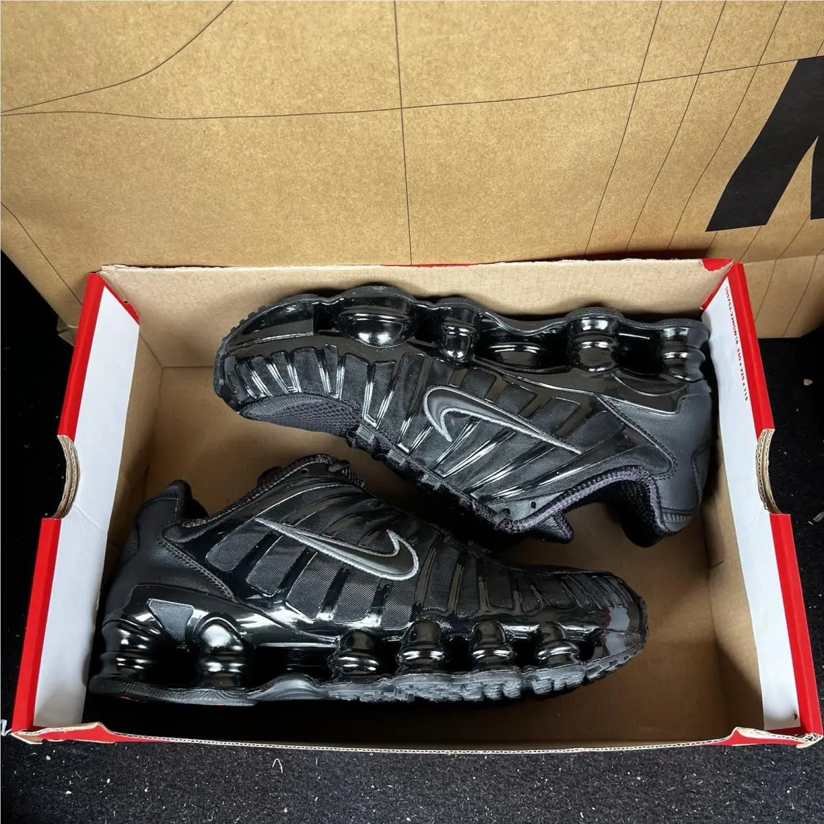 Nike shoes - Nike Shox TL - Shox - AR3566-002 - Black 5