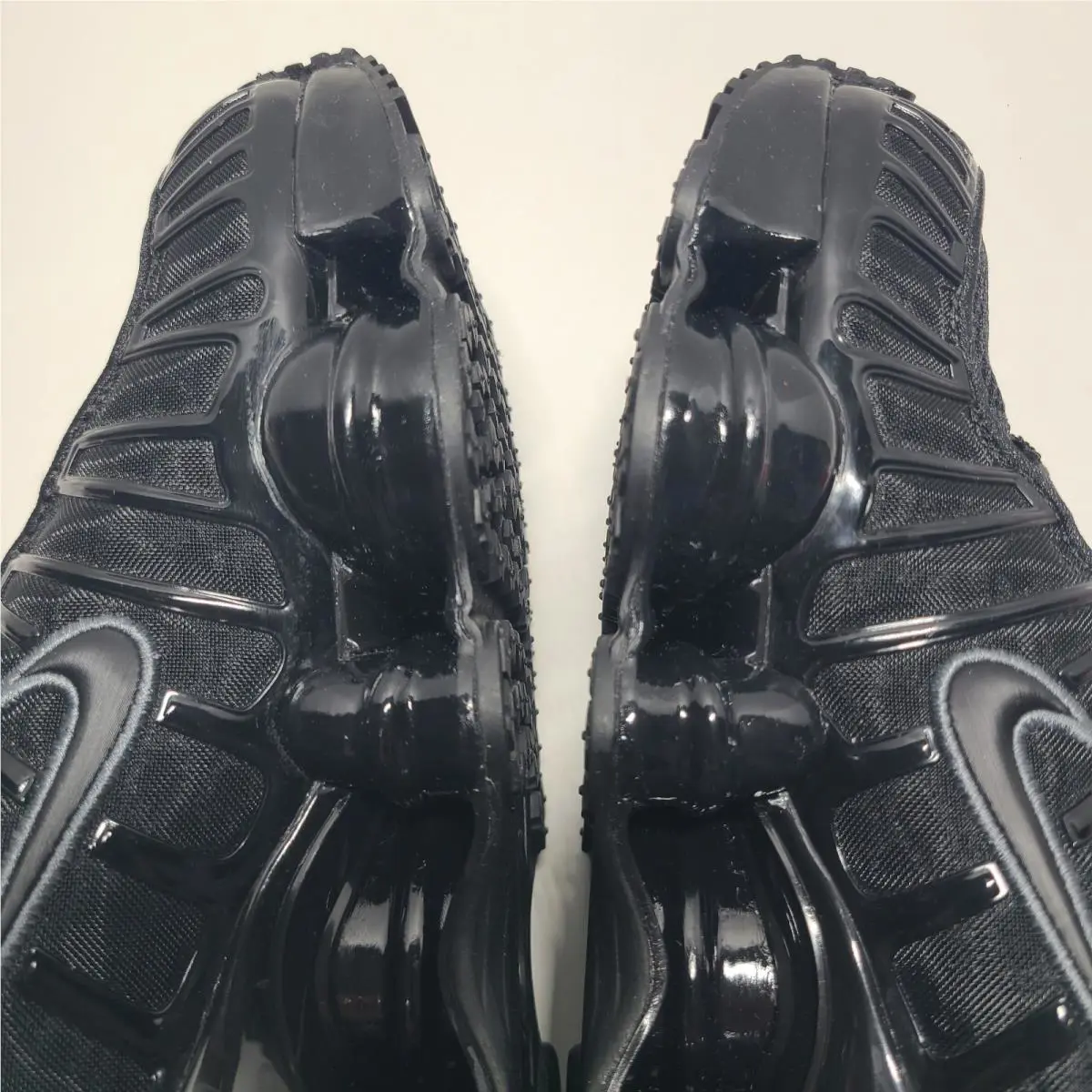 Nike shoes - Women`s Nike Shox TL - Shox - AR3566-002 - Black / Black-Metallic Hematite (UPC: 192498999857) 12