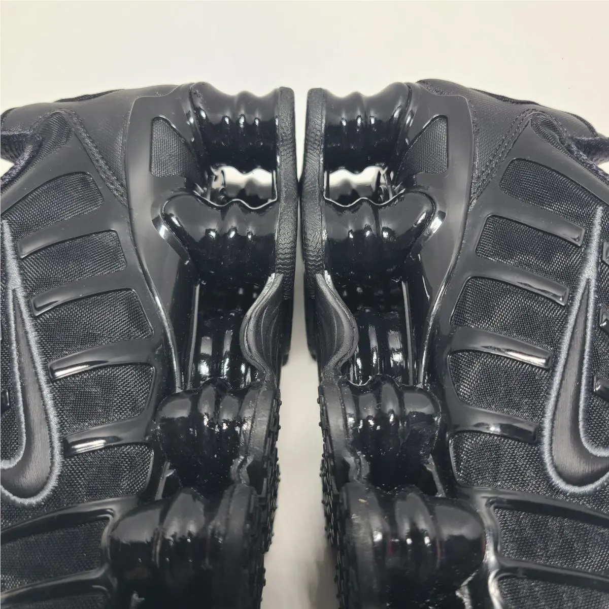 Nike shoes - Women`s Nike Shox TL - Shox - AR3566-002 - Black / Black-Metallic Hematite (UPC: 192498999857) 14