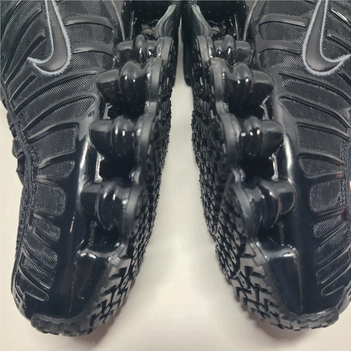 Nike shoes - Women`s Nike Shox TL - Shox - AR3566-002 - Black / Black-Metallic Hematite (UPC: 192498999857) 15