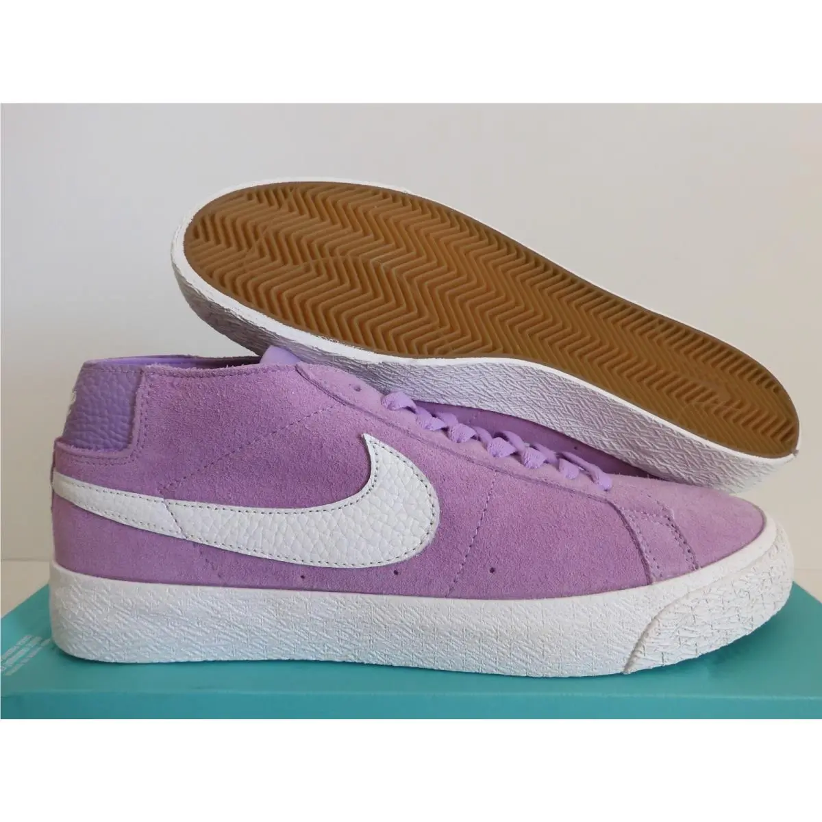 Nike SB Zoom Blazer Chukka Violet Star Purple-summit White SZ 8.5 AT9765-500