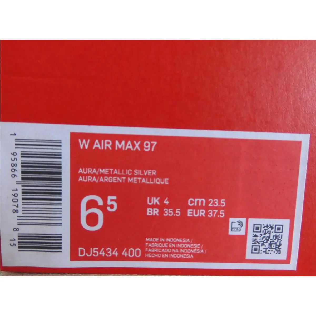 Nike shoes - Nike Air Max 97 - Air Max - Dz2628-110 - Blue (UPC: 195866190788) 3