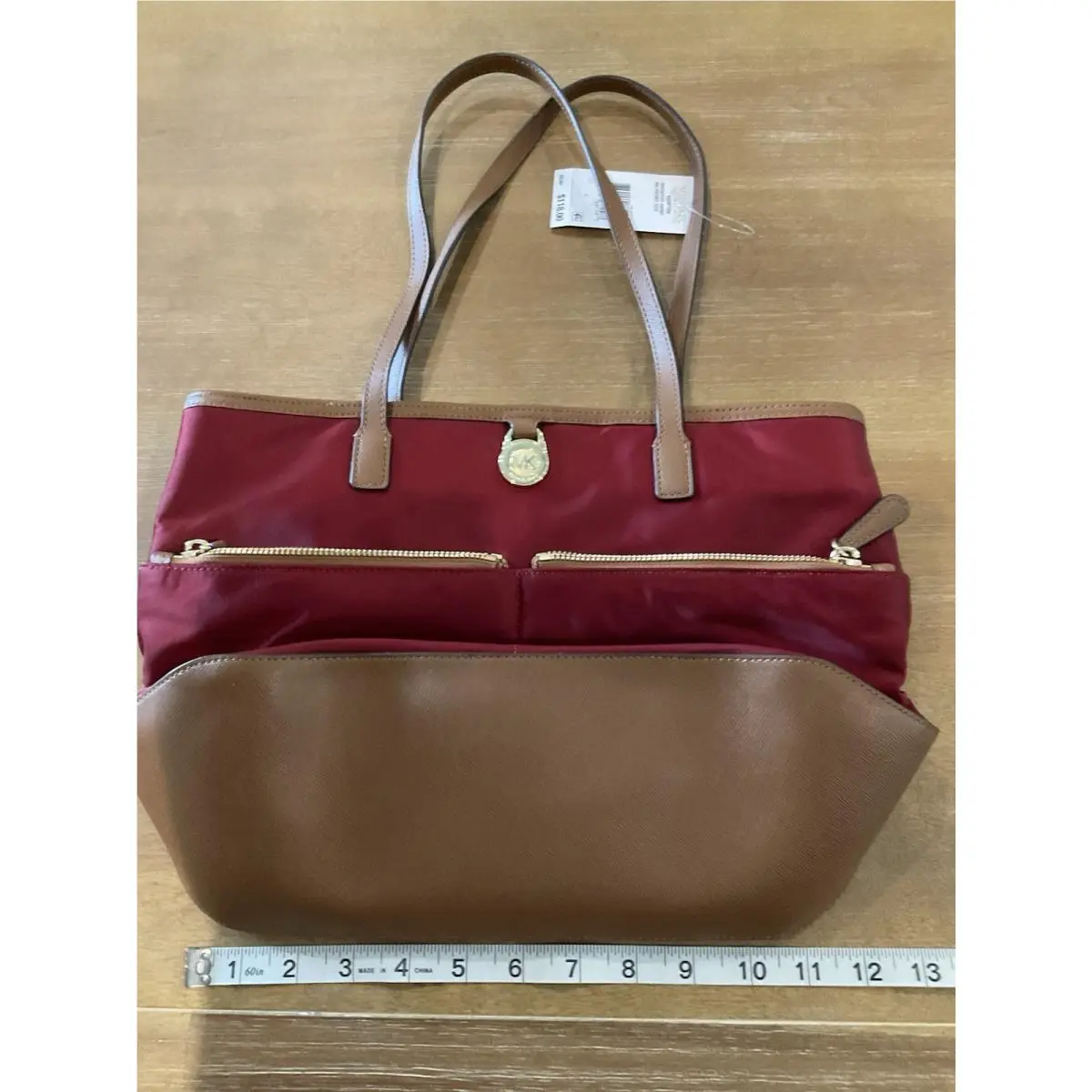 Cherry Medium Tote Bag Kempton by Michael Kors
