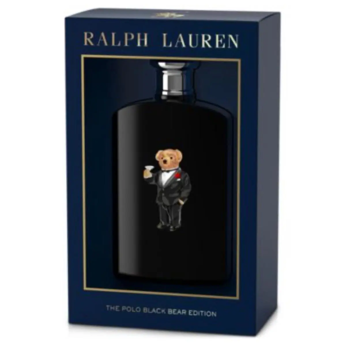 Ralph Lauren The Polo Black Bear Edition Eau De Toilette Spray 6.7 Oz 200 Ml