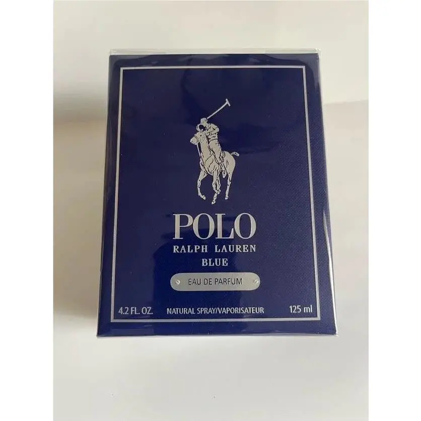 Polo Blue Eau de Parfum Ralph Lauren Men`s 4.2 oz 125 ml Eau de Parfum Edp Spray