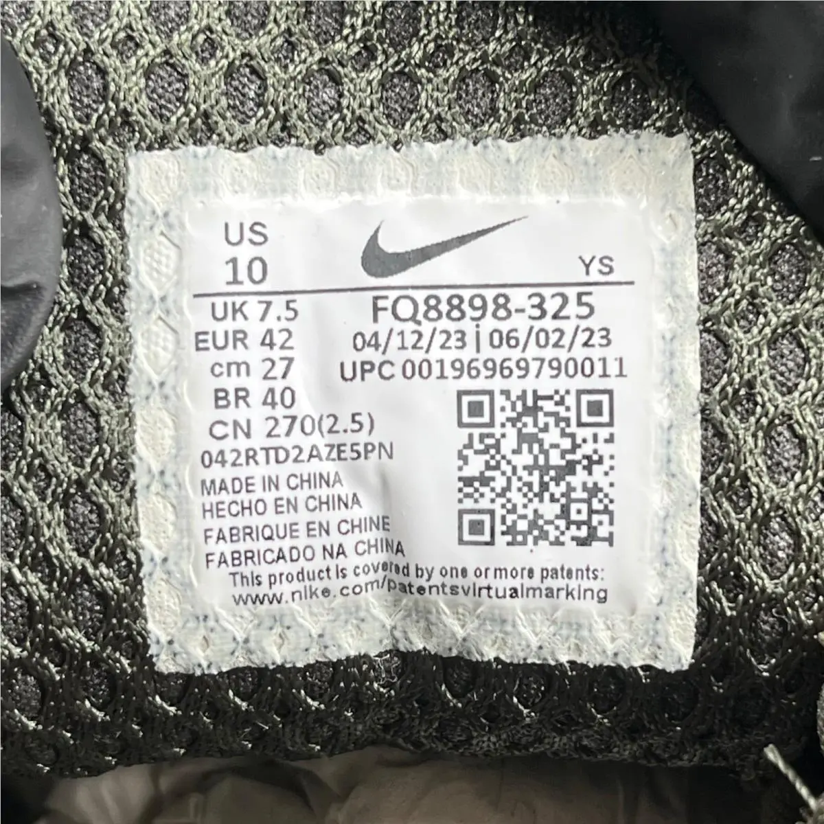 Nike shoes - Nike Zoom Vomero 5 - Zoom Vomero - FQ8898-325 - Green 5