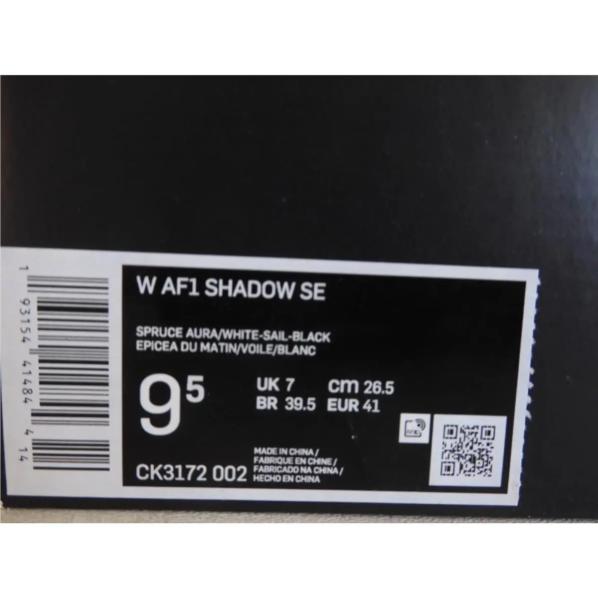 Nike shoes - Nike Air Force 1 Shadow - CK3172-002 - White (UPC: 193154414844) 3
