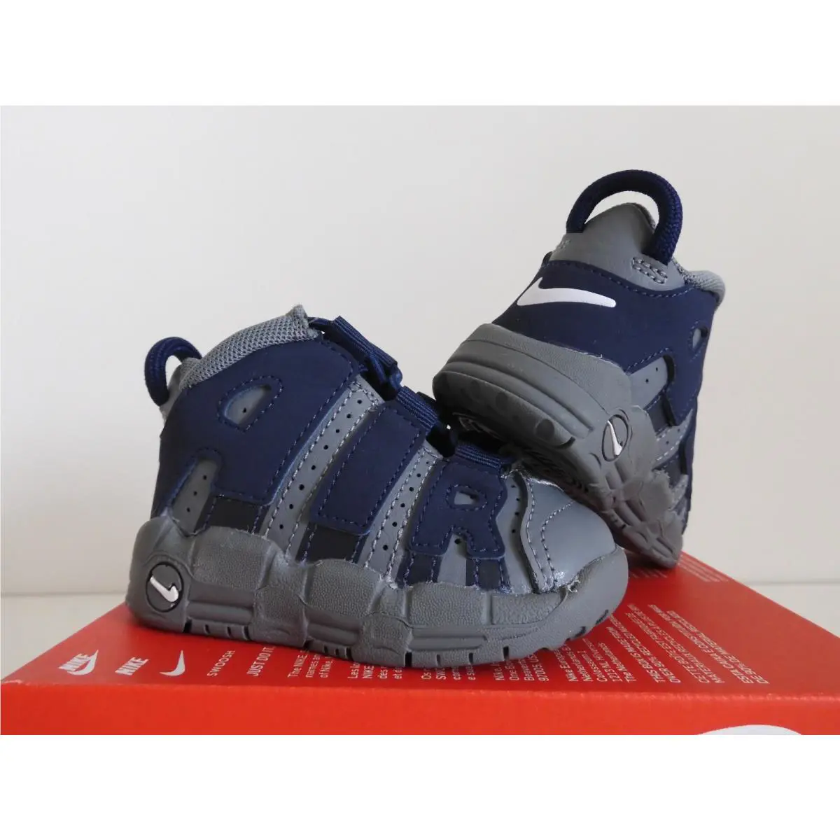 Nike shoes - Nike Air More Uptempo - Air More Uptempo - Gray (UPC: 195239343476) 0