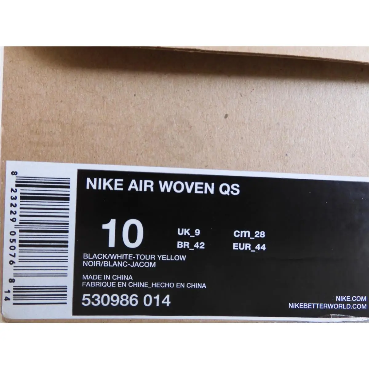 Nike shoes - Nike Air Woven - Air Woven - 530986 014 - Black (UPC: 823229050768) 3