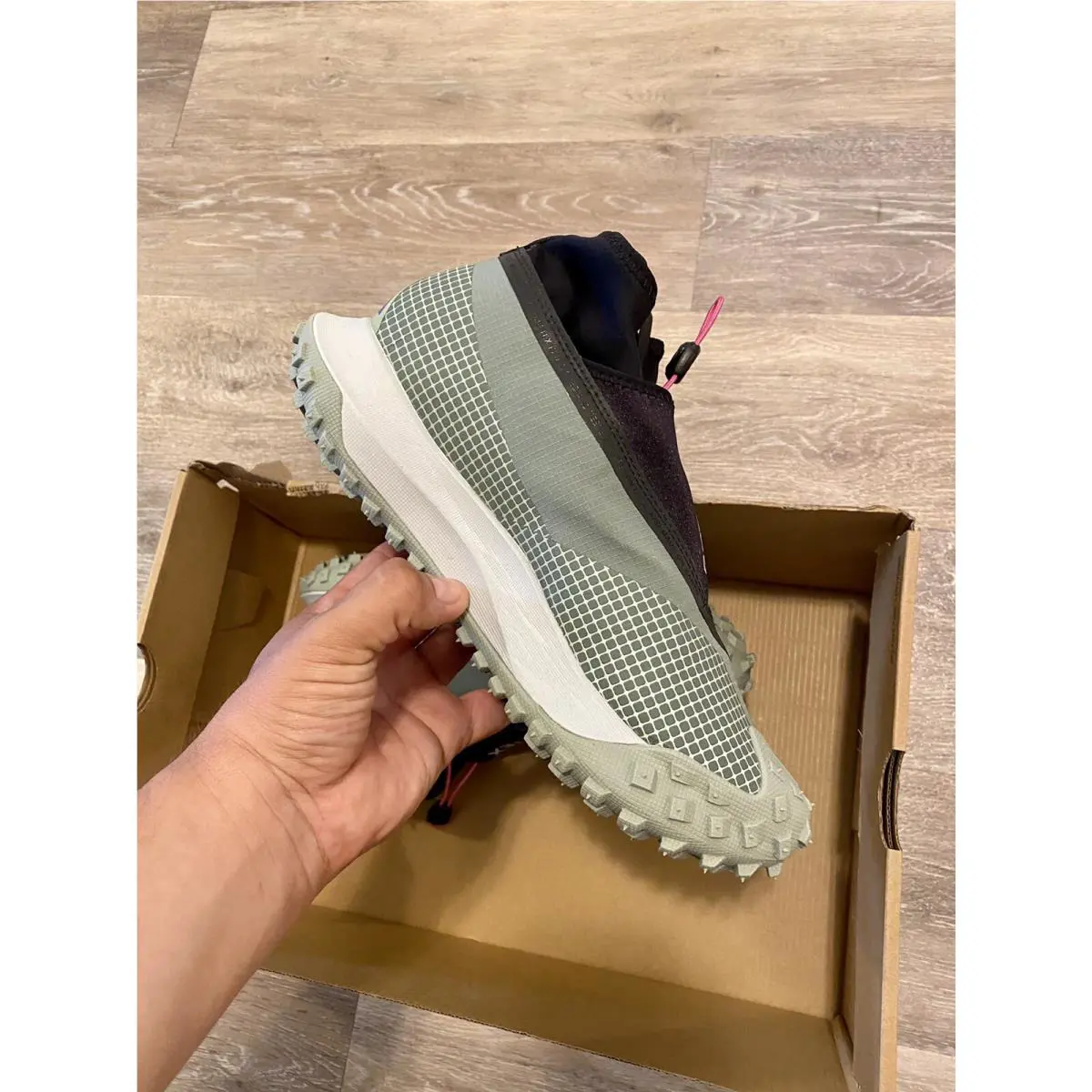 Nike shoes - Nike ACG Mountain Fly GTX - CT2904-300 - Clay Green-Black-Purple (UPC: 195866492387) 8