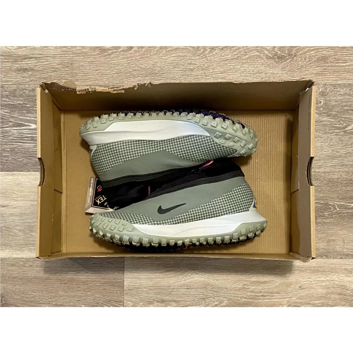 Nike shoes - Nike ACG Mountain Fly GTX - CT2904-300 - Clay Green-Black-Purple (UPC: 195866492387) 5